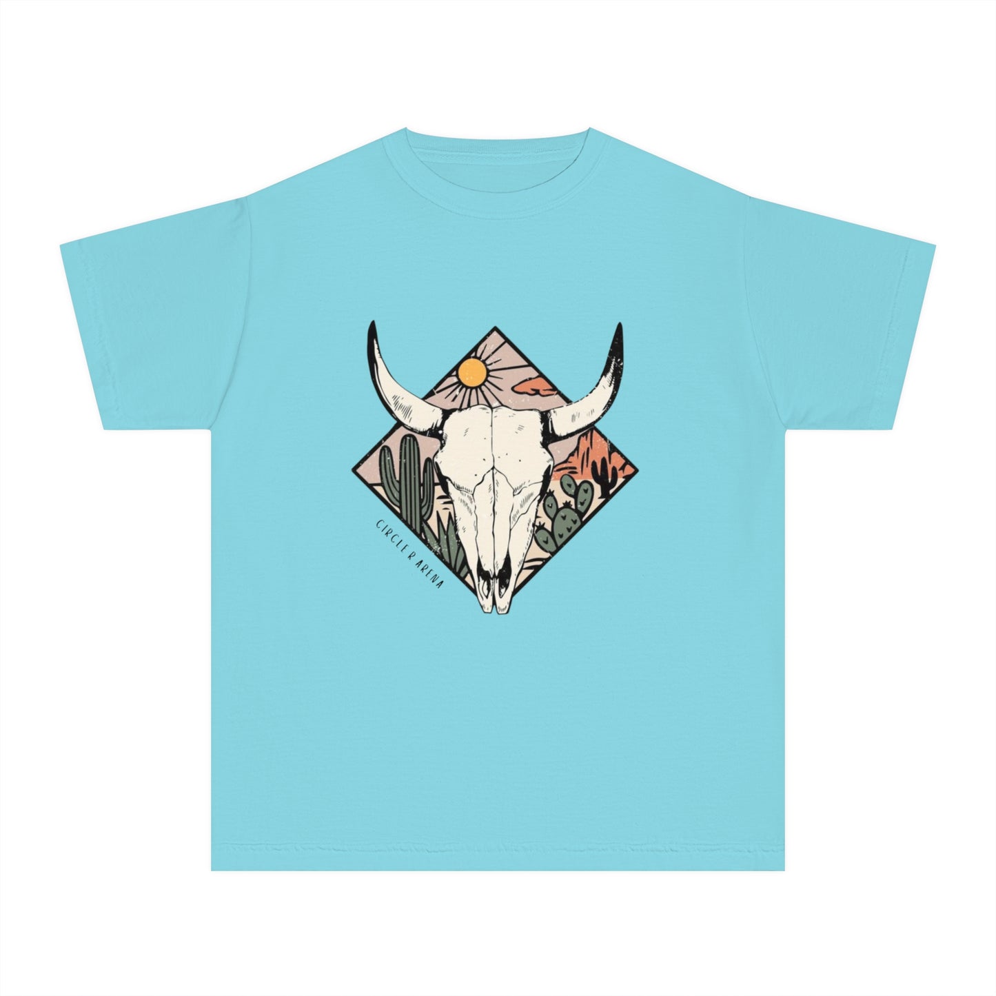 Desert Sunset CRA Logo Unisex Kids Tee