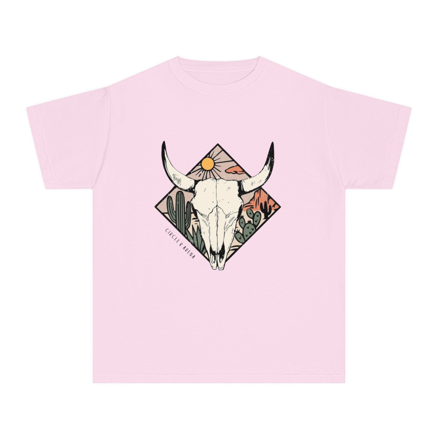 Desert Sunset CRA Logo Unisex Kids Tee