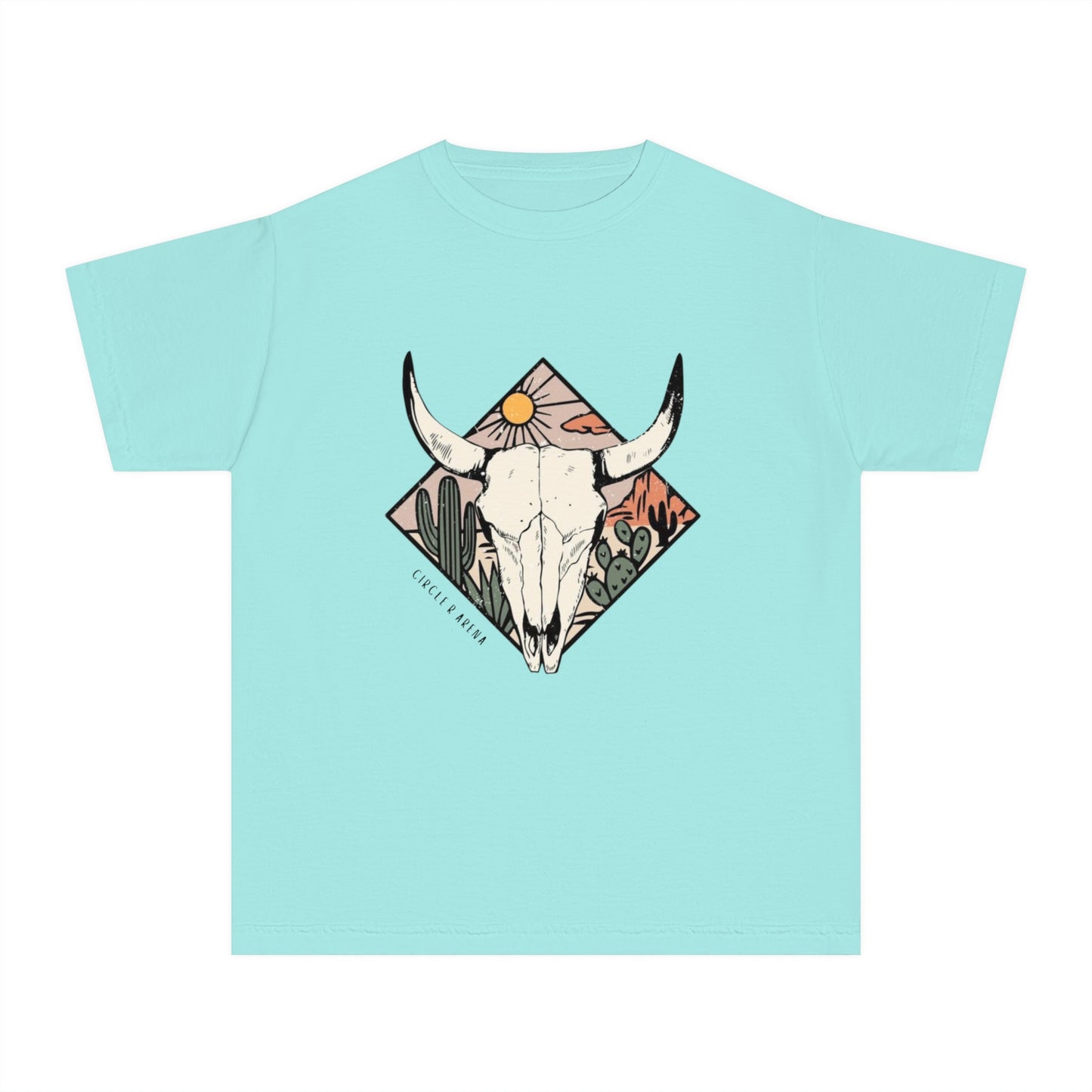 Desert Sunset CRA Logo Unisex Kids Tee