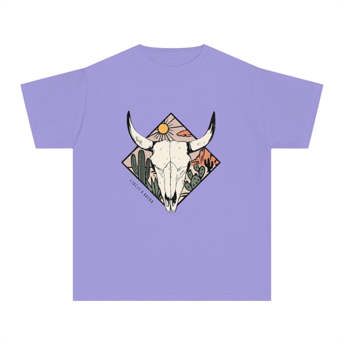 Desert Sunset CRA Logo Unisex Kids Tee
