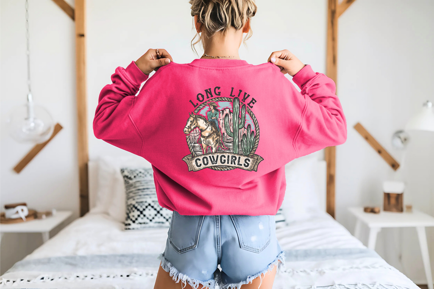 Long Live Cowgirls Gildan™️ Crewneck Sweatshirt