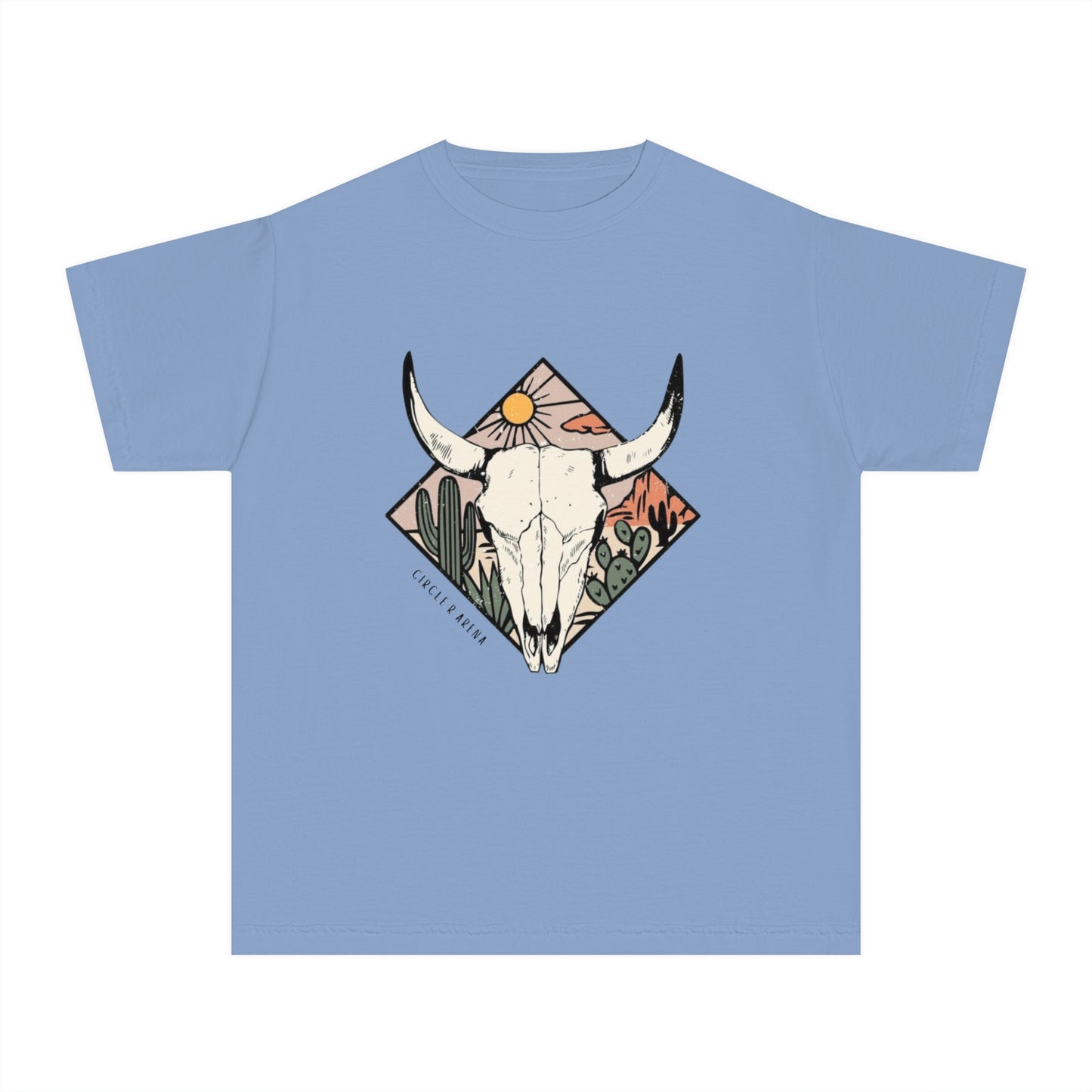 Desert Sunset CRA Logo Unisex Kids Tee