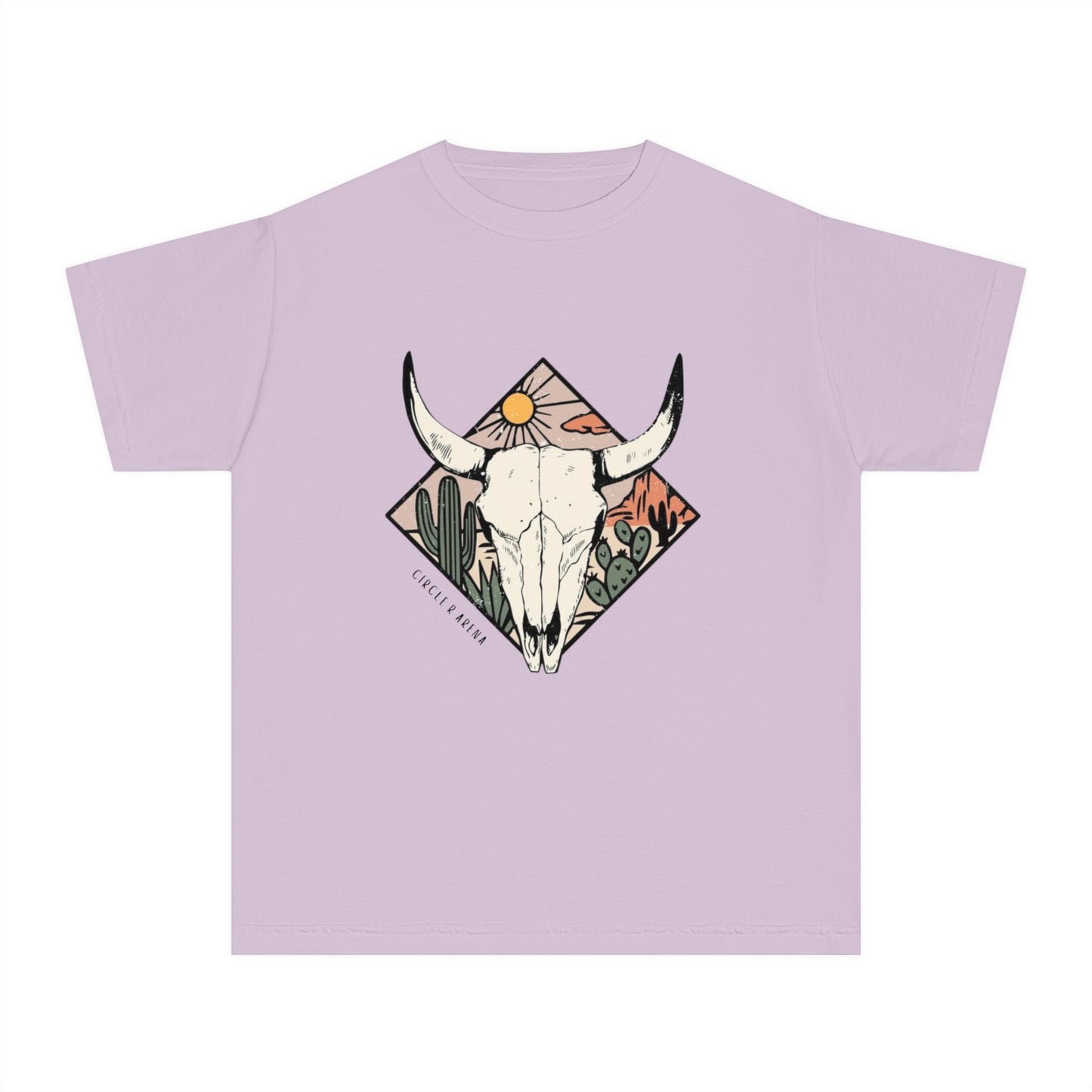 Desert Sunset CRA Logo Unisex Kids Tee