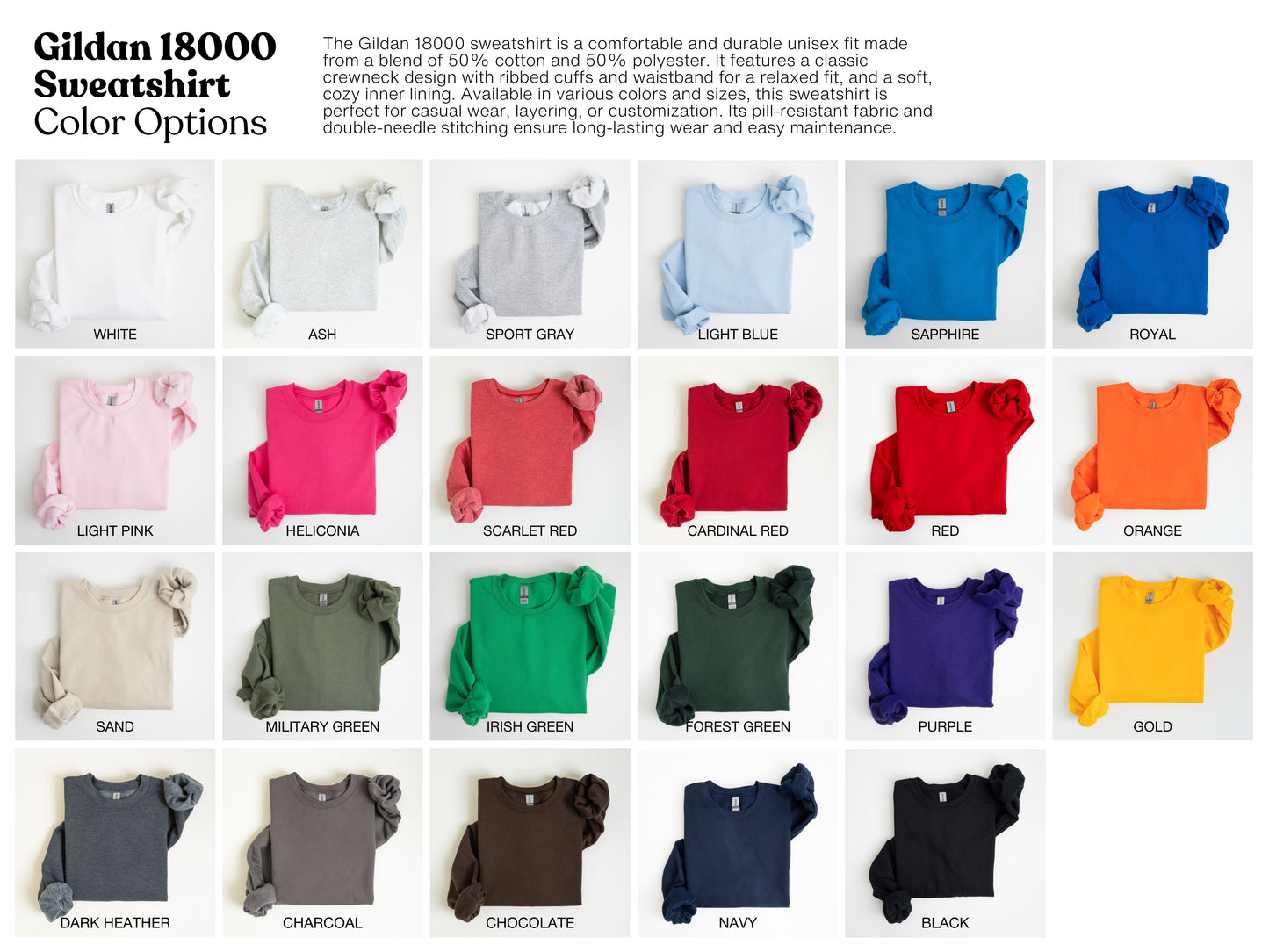 Grit & Grace Gildan® Crewneck Sweatshirt