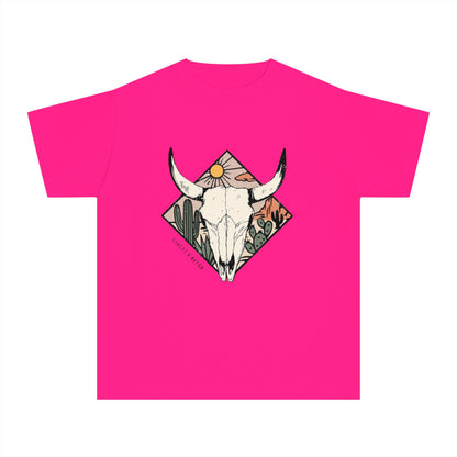 Desert Sunset CRA Logo Unisex Kids Tee