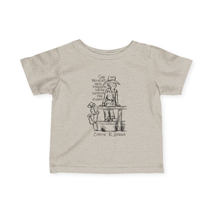 Worth The Fight - Circle R Arena Infant Tee