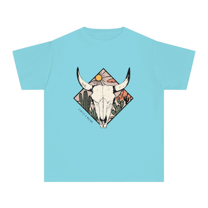Desert Sunset CRA Logo Unisex Kids Tee