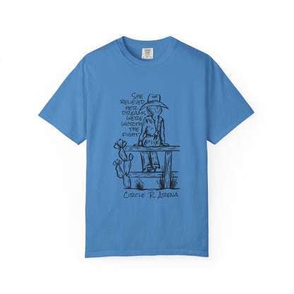 Worth The Fight - Circle R Arena Logo Adult Tee