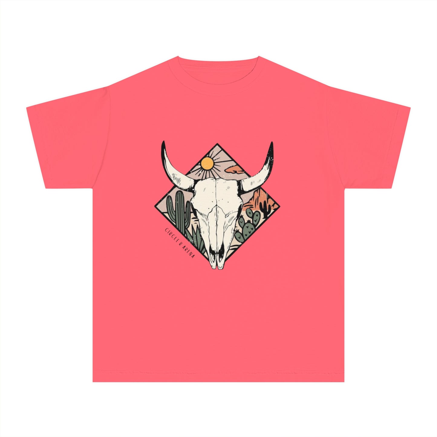 Desert Sunset CRA Logo Unisex Kids Tee