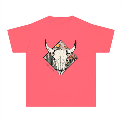 Desert Sunset CRA Logo Unisex Kids Tee