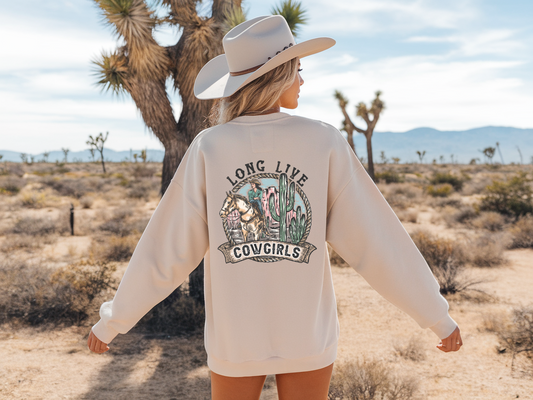 Long Live Cowgirls Gildan™️ Crewneck Sweatshirt
