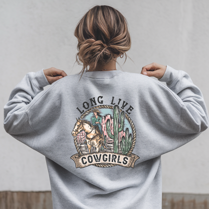 Long Live Cowgirls Gildan™️ Crewneck Sweatshirt