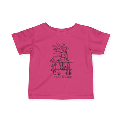 Worth The Fight - Circle R Arena Infant Tee