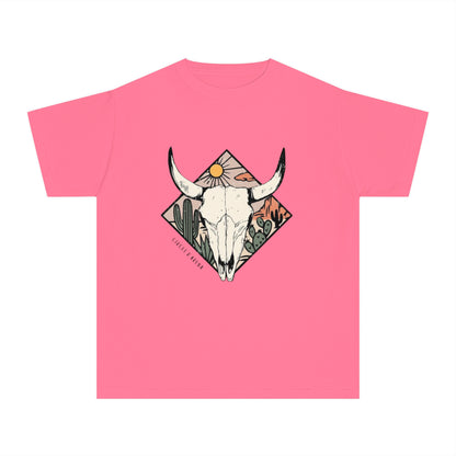 Desert Sunset CRA Logo Unisex Kids Tee