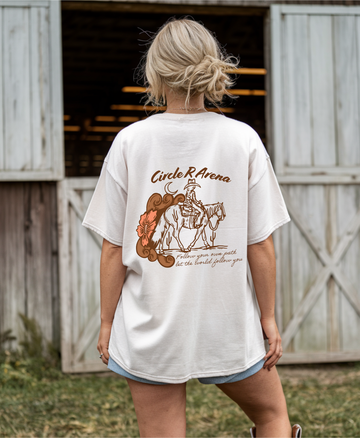 Cowgirl CRA Logo Adult Unisex Tee
