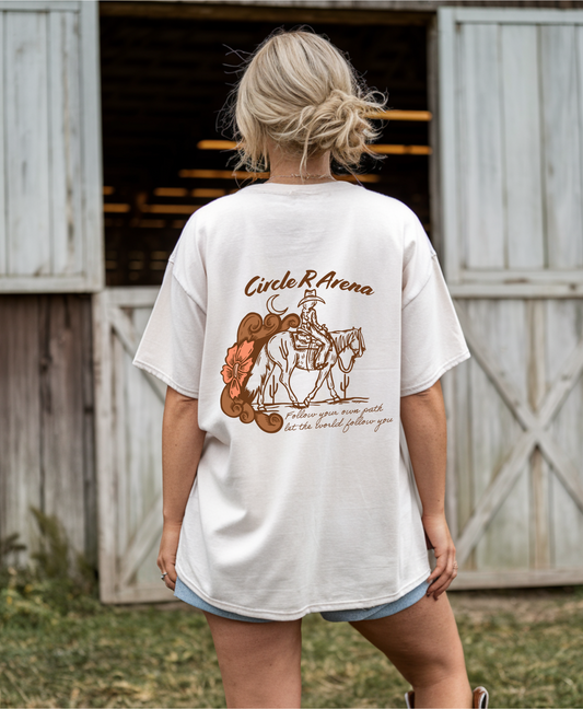 Cowgirl CRA Logo Adult Unisex Tee